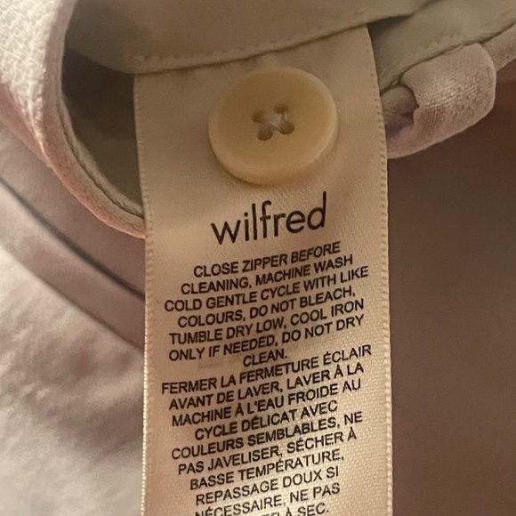 Aritzia Wilfred Effortless Pant 5” Short in light baby blue/gray size 00 - Picture 14 of 14